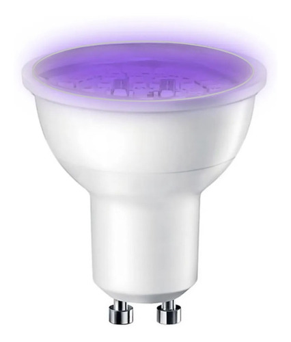 Lampara Led Dicroica 7w Gu10 Uv Ultravioleta Luz Negra