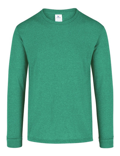 Playera Hombre Manga Larga Colores Jaspe - Yazbek