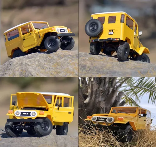 Camión Yikeshu Rc Rock Crawler Rc 4x4 Wpl C34 Rtr Mudding De