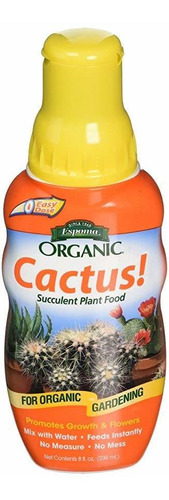 Espoma Orgánica Cactus Planta De Alimentos, 8 Oz