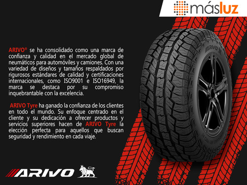 Par Llantas Terramax Arv A/t Arivo Medida 235/75r15 109s
