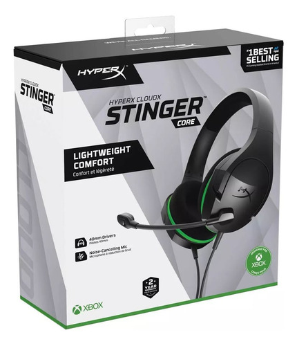 Audífonos Alámbricos Hyper X Cloudx Stinger Core Xbox One (Usado)
