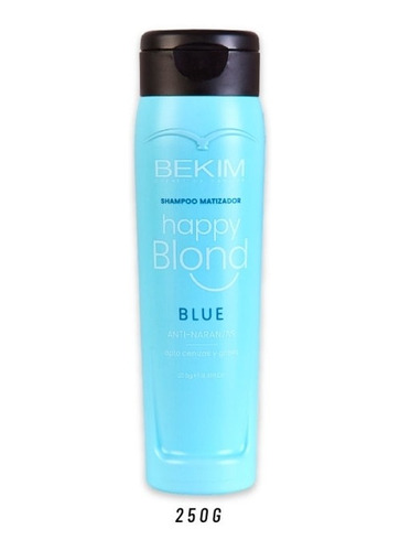 Shampoo Matizador Azul Blond Happy X250ml Bekim