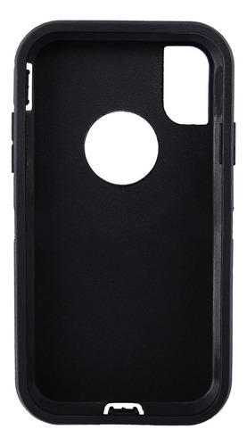 Funda Exterior Tpe Compatible Otterbox Defender iPhone XR Negro.