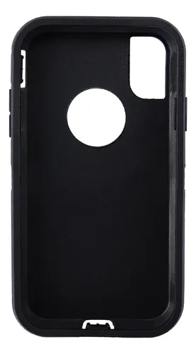 Funda Exterior Tpe Compatible Otterbox Defender iPhone XR Negro.