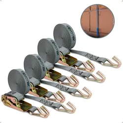 Comprar Kit 4 Jogos Cinta Catraca Amarração Carga 800kg 4,6 Metros no Mercado Livre