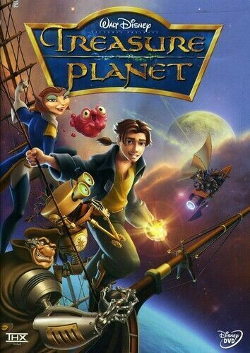 Walt Disney Treasure Planet (dvd, 2003, Region 1, Animat Ccq