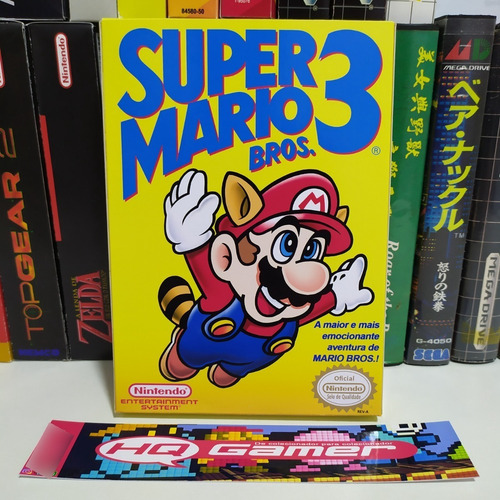 Super Mario Bros. 3 - Box Traduzida (nes)