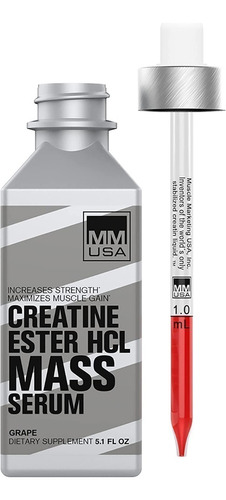 Suero De Masa Muscular Creatina Hcl En Gotas ,