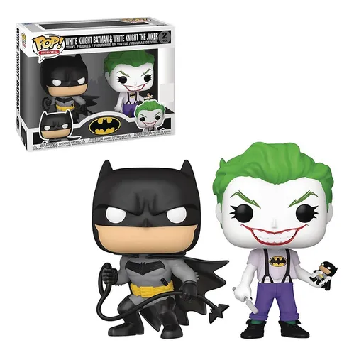 Pack De 2 Figuras De Vinilo Funko Pop! Batman, Caballero Bla