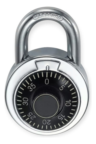 3 Candados De Seguridad Onguard 8104 Reforzados Multiusos Color Plateado