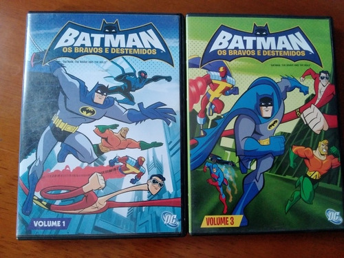 Dvd * Batman Os Bravos E Destemidos * Volumes 1 E 2 (Usado)