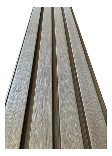 Lambrin Decorativa Wpc Tipo Madera Exterior 2.4x21.7x290 Cm