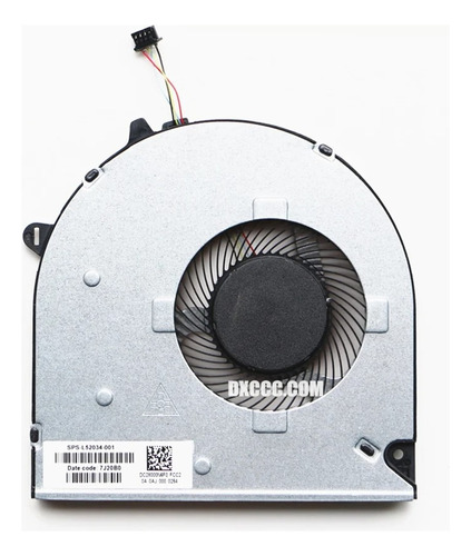 Cooler Interno Para Hp 250-g8. 255 -g8. 250 -g9. 255-g9. 