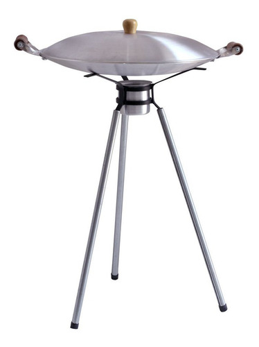 Disco De Aluminio Similar Ao Arado 40cm C/tampa E Tripé