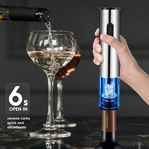 Abrebotellas Eléctrico Con Accesorios (plata)