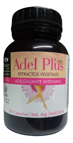 Natier-adel Plus Adelgazante Intensivo Extr. Veg.  X 50 Caps