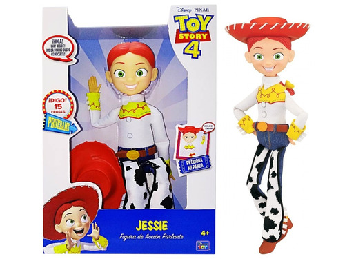 Muñeca Disney Toy Story Vaquerita Jessie 15frases Mundomania