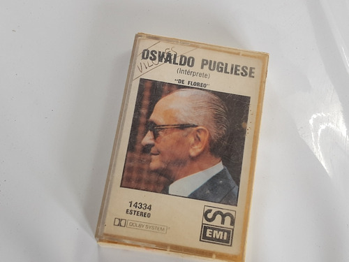 Cassette -tango - Osvaldo Pugliese  De Floreo 