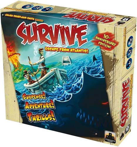 Juego De Mesa Survive / The Island + Expansiones Artesanal