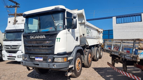   Scania G 440 8x4 Ano 2018 Caçamba Rossetti Basculante 