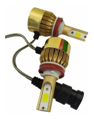 Kit Turbo Foco Led Rosa Auto H8/h9/h11/h16(jp) 12000lm 100w