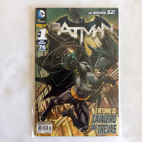 Hq Batman - Os Novos 52 No. 1 Capa Variante Lacrado