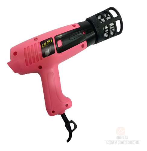 Soprador Termico Com Protetor Anti Queima Rosa Pink - Alt