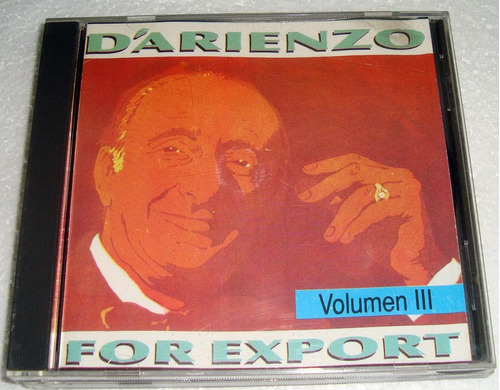 Juan D'arienzo For Export Vol 3 Cd Argentino / Kktus