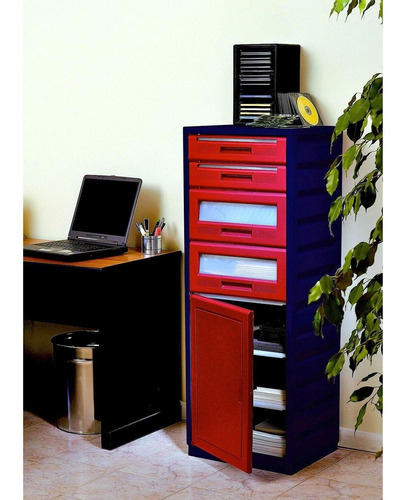 Liftor ADIGE organizador 4 cajones casa baño garage oficina herramientas plástico resistente