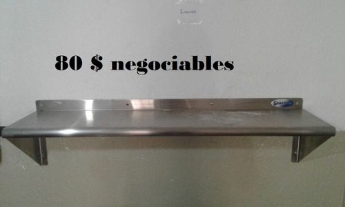 Imagen 3 de 3 de Repisas De Acero Inoxidable