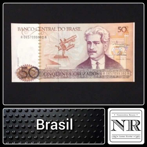 Brasil - 50 Cruzados - Año 1986 - P # 210