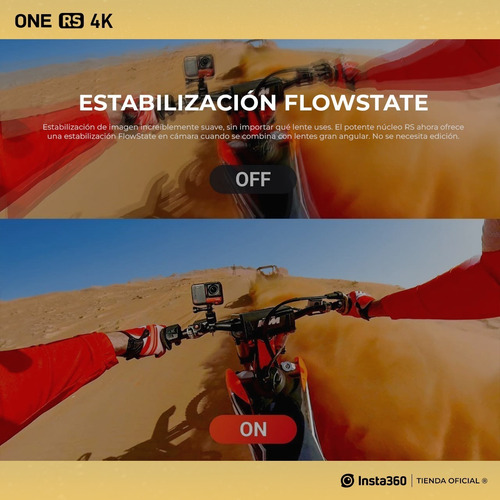 Imagen 5 de 8 de Cámara De Video Insta360 One Rs Edition 4k Tienda Oficial