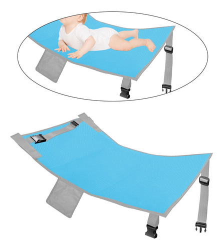 Reposapiés De Avión Para Niños, Cama De Azul 45cmx35cm