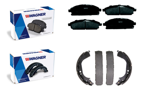 Kit Balatas Delantera Traserat Ceramica Wgnn Pathfinder 2003