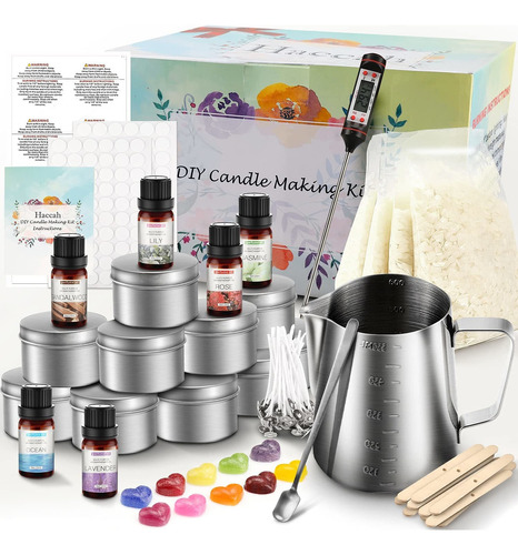 Kit Completo Hacer Velas  Suministros Hacer Velas  Kits...