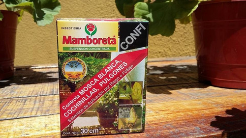 Imagen 4 de 6 de Mamboreta Confidor 30c Mosca Blanca Chupadores Trips Envios