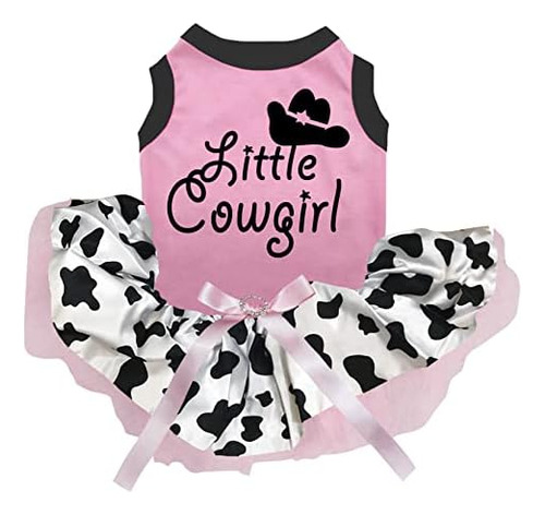 Petitebella Little Cowgirl Puppy Dog Dress Xxx-large)