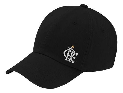 Bone Flamengo Oficial Original Supercap Aba Curva 38067