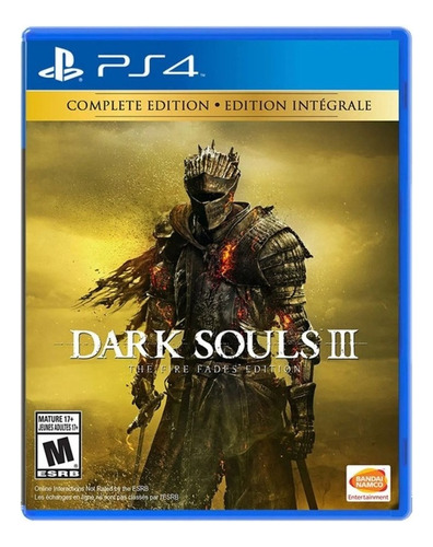 Dark Souls III  The Fire Fades Edition Bandai Namco PS4 Físico
