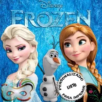 Comprar Kit Imprimible Frozen Cumpleaños Candy Bar - Personalizado