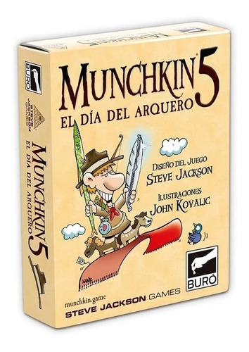 Munchkin 5 Expansion Juego Mesa Steve Jackson Bureau 