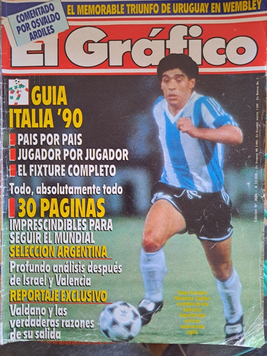Revista El Grafico Edición 3686 De 1990