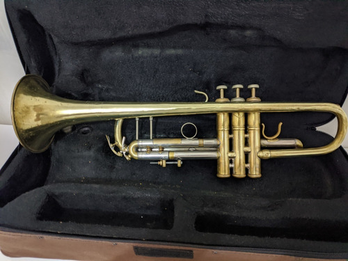 Trompete Sib Bach Stradivarius 38 Original Usa Profissional