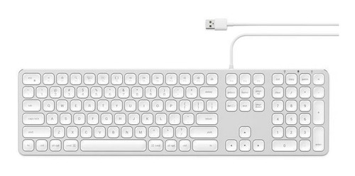 Imagen 10 de 10 de Teclado Usb + Numerico / Ingles / No Apple / Satechi Oficial