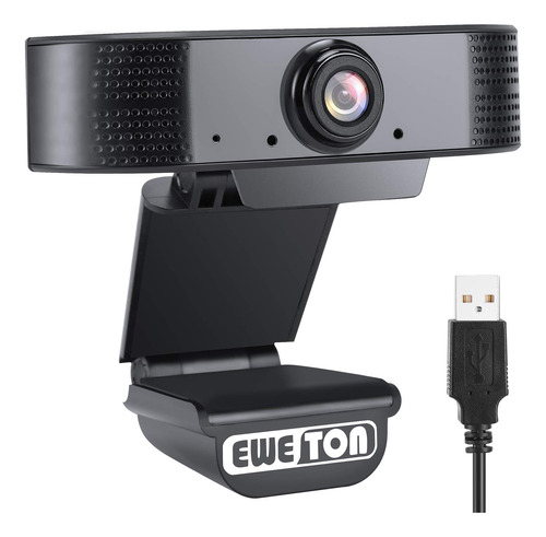 Eweton 1080p Cam Microfono Usb 2.0 Computadora Camara Luz