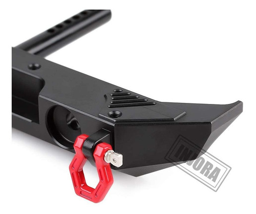 Injora Rc Parachoques Trasero De Metal Accesorios Rc Para 1: