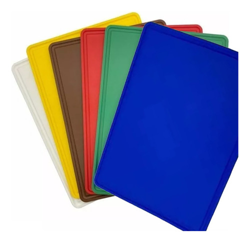 Imagen 2 de 4 de Tabla De Corte Multiuso 35x50 Varios Colores
