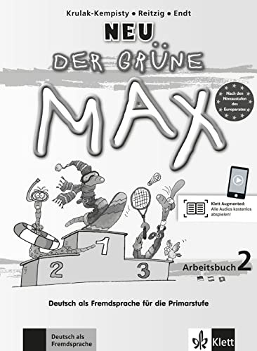 Der Grune Max 2 A1 A2 N Ed - Arbeitsbuch A Cd - Krulak-kempi