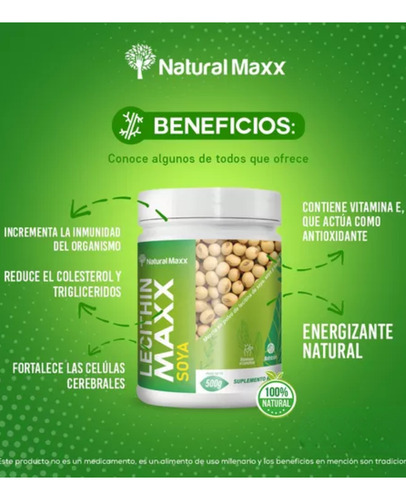 Lecitina Soya Granel Colesterol Y Sistema Nervioso Soja